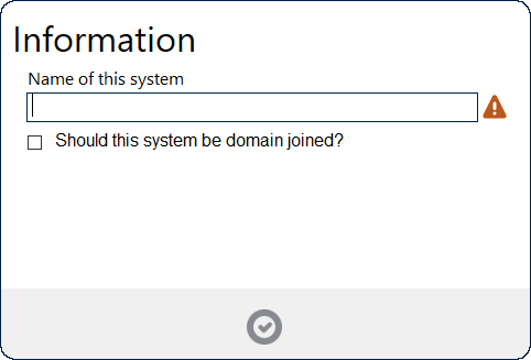 An Input action dialog with a InputCheckbox